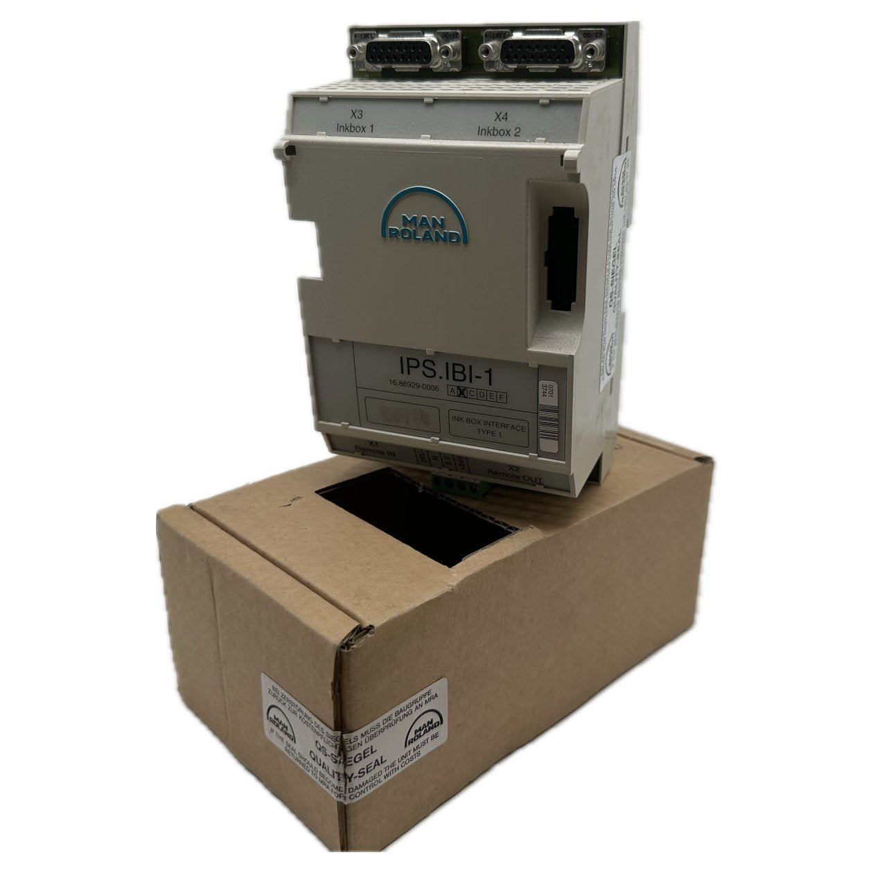 AJ918 Ink Box Interface Type 1 Man Roland IPS.IBI-1 16.86929-0006 Rev. B