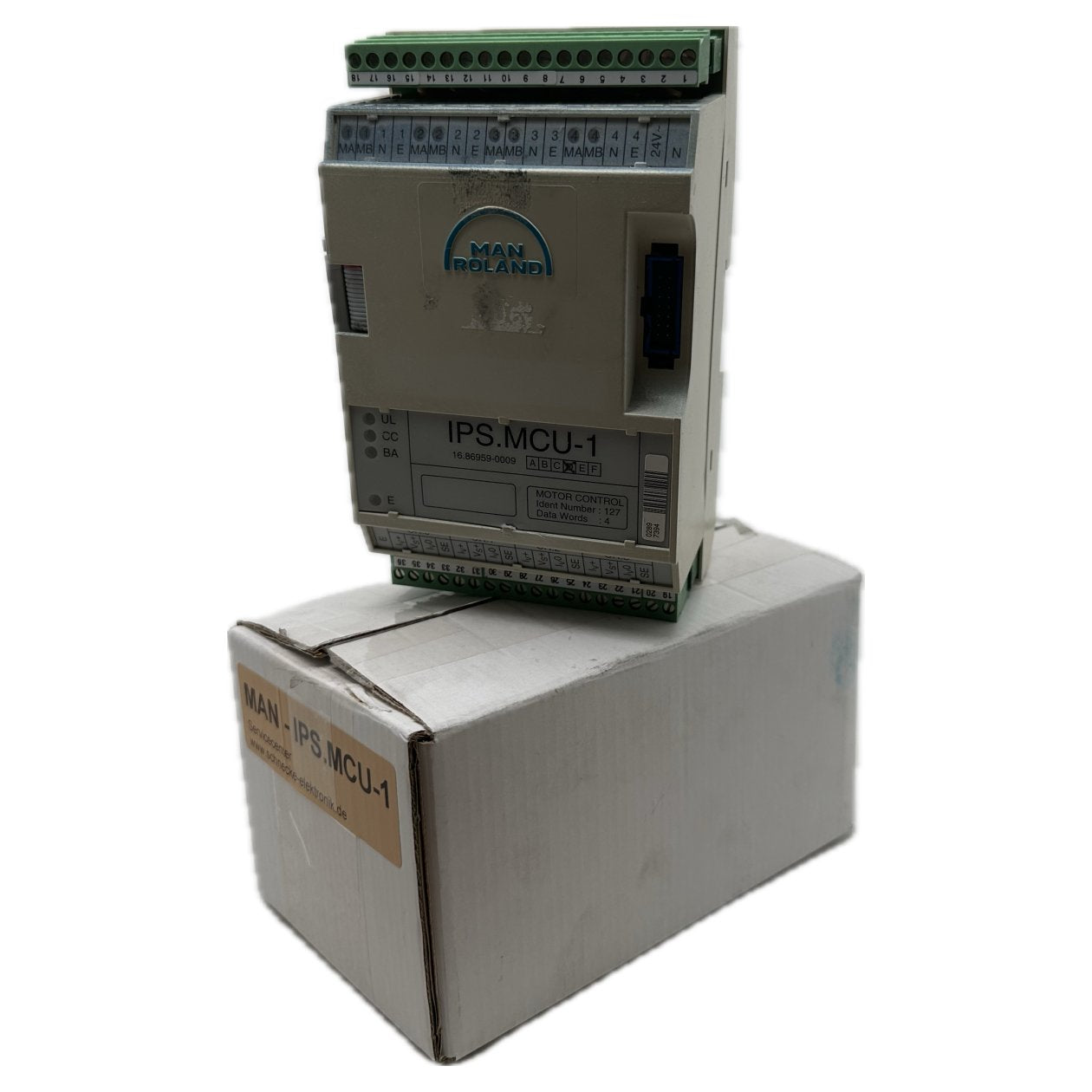 AJ920 Motor Control Man Roland IPS.MCU-1 16.86959-0009 Rev. D