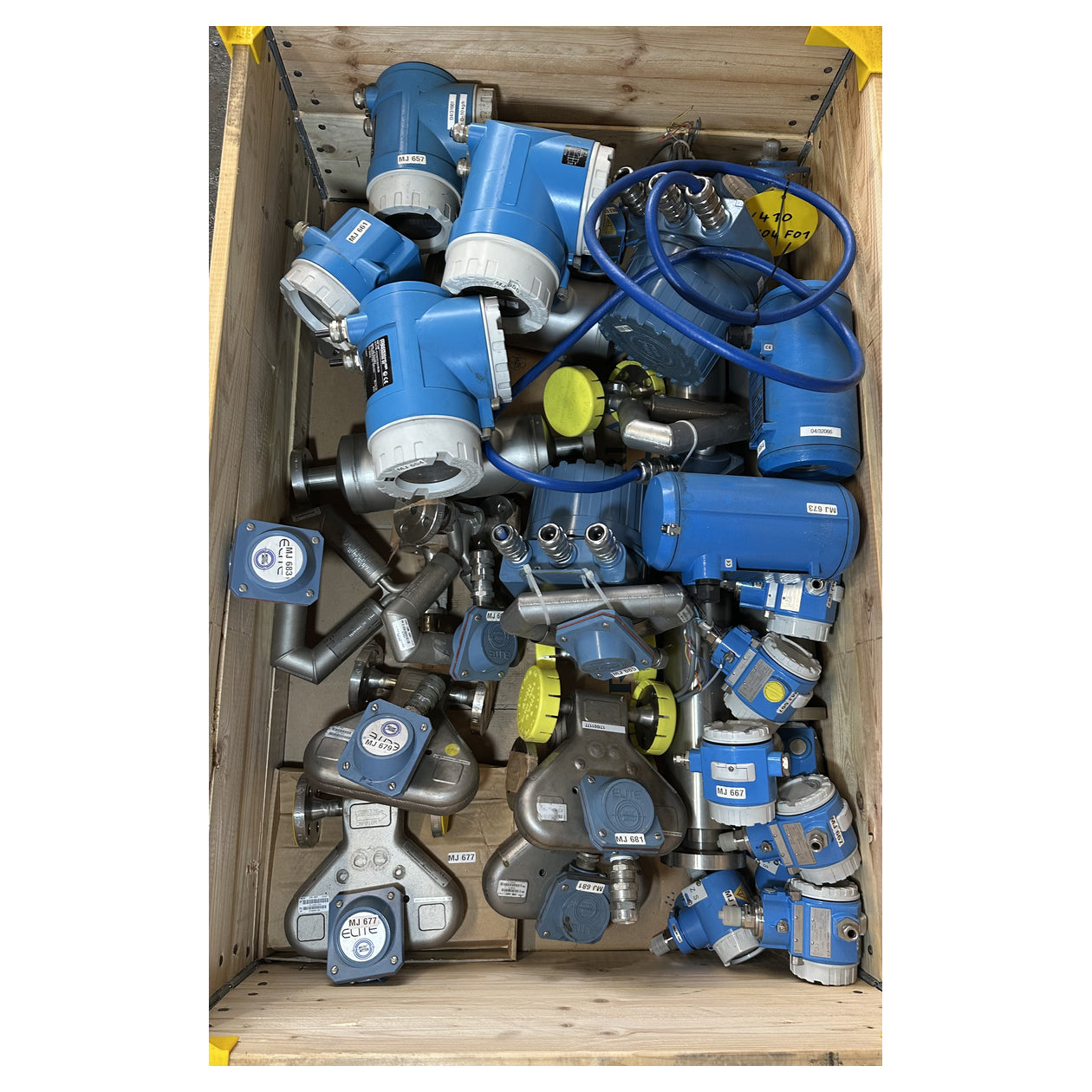 Box MJ112 Endress+Hauser Micro Motion Krohne Durchfluss- und Druckmesser_2