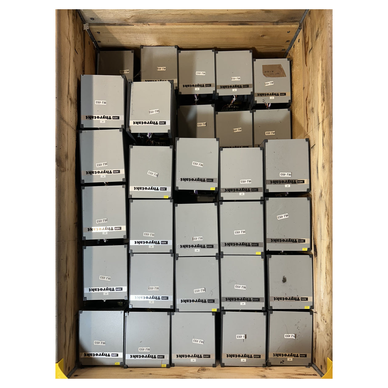 Box MJ84 Lot of AEG Thyrotakt DITW 380-14 Thyristor Controller_2