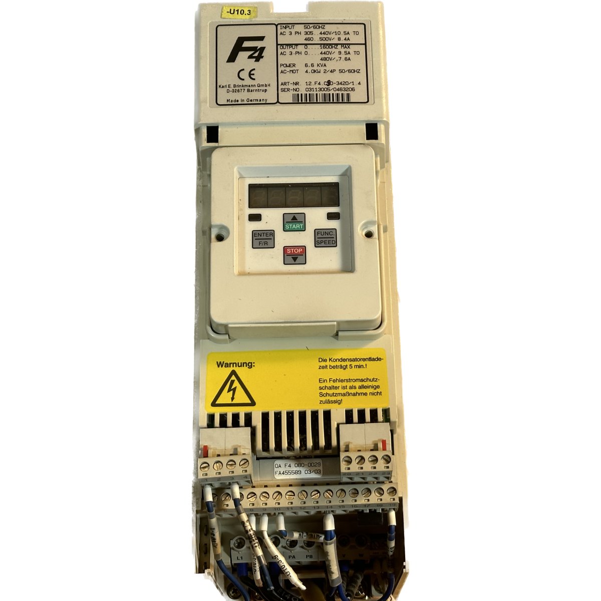 KEB 12.F4.CSD-3420-3