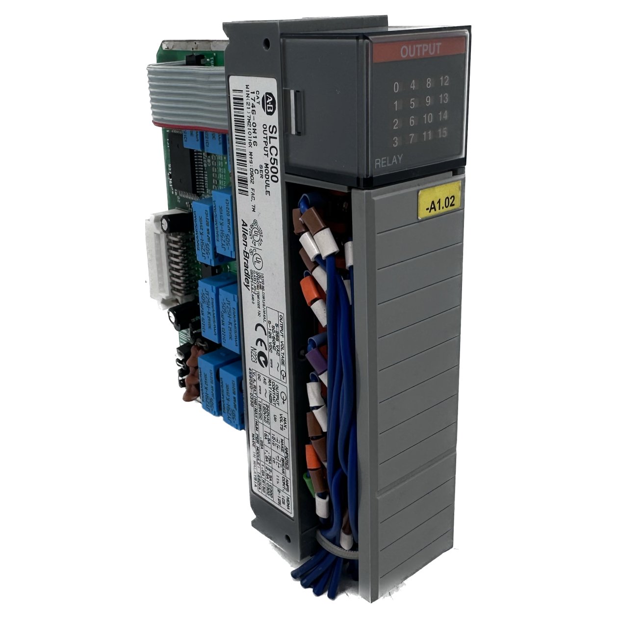 .DJ233 Ausgangs Modul Allen Bradley SLC500 1746-0W16 Ser. C