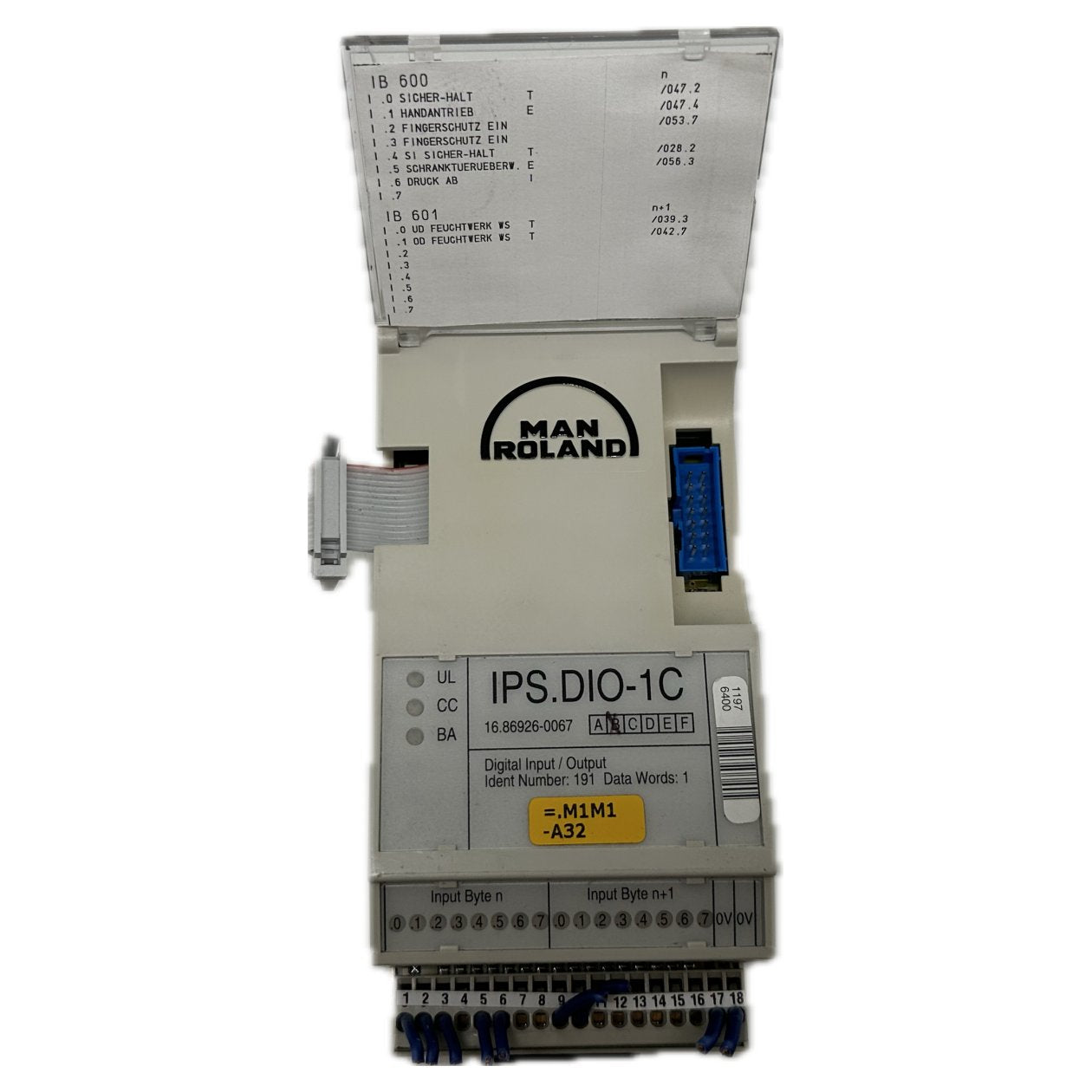 DJ252 Digital Input-/Output Man Roland IPS.DIO-1C 16.86926-0067_5