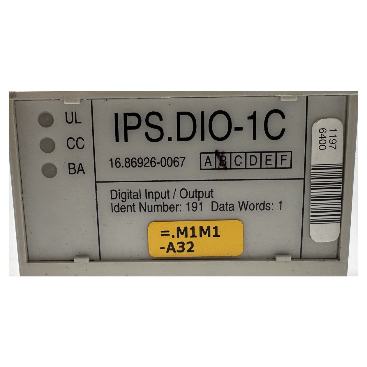 DJ252 Digital Input-/Output Man Roland IPS.DIO-1C 16.86926-0067_6