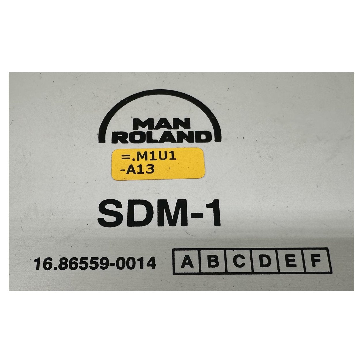DJ274 Man Roland SDM-1 16.86559-0014_5