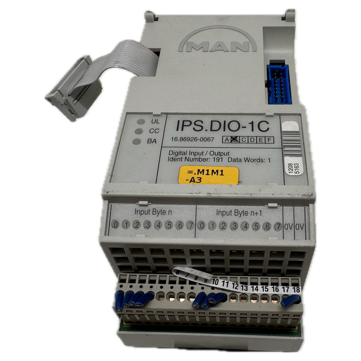 DJ277 Digital Input/Output Man Roland IPS.DIO-1C 16.86926-0067 Gehäuse Defekt_3