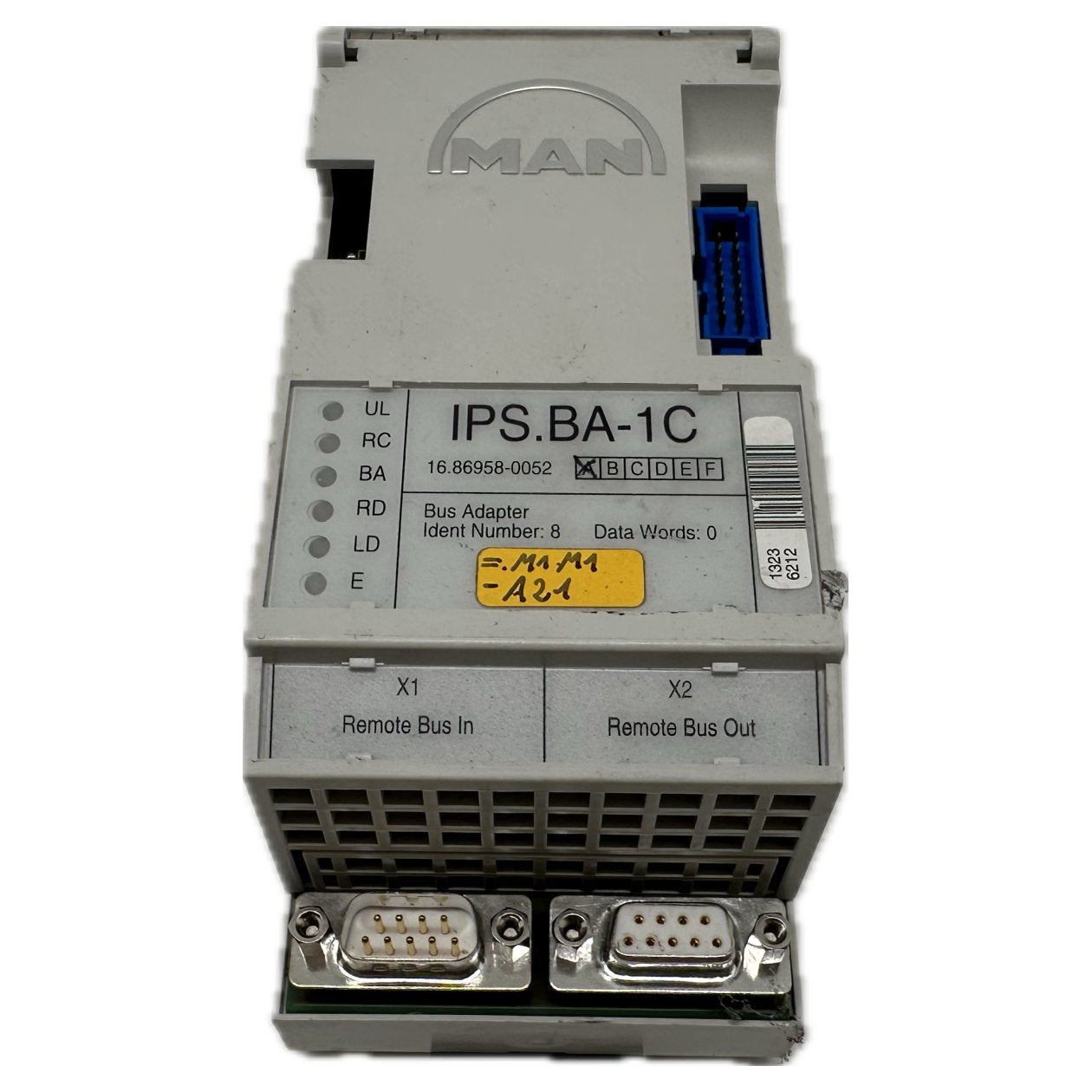 DJ278 Bus Adapter Man Roland IPS.BA-1C 16.86958-0052 Gehäuse Defekt_3