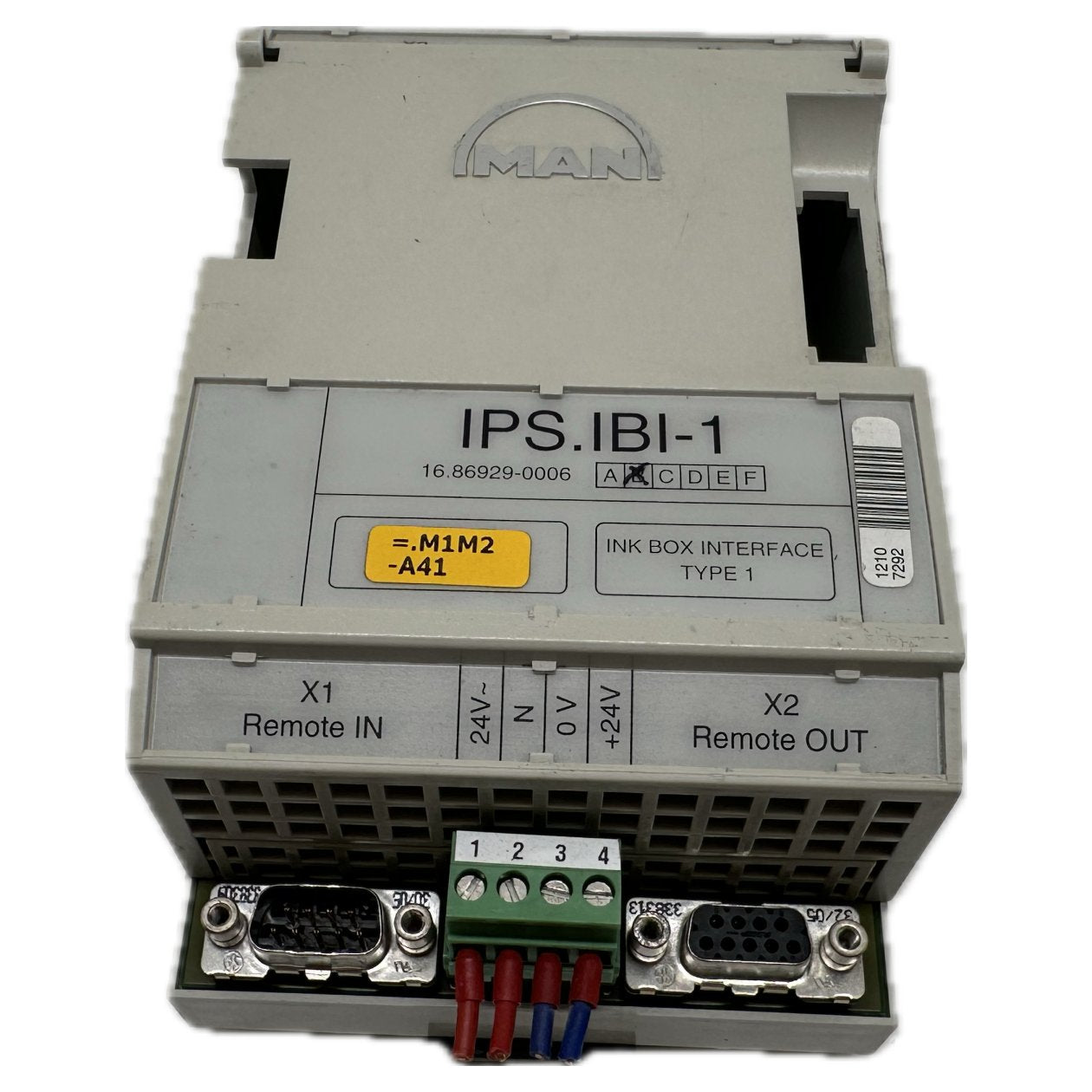 DJ279 Ink Box Interface Type 1 Man Roland IPS.IBI-1 16.86929-0006 Gehäuse Defekt_3