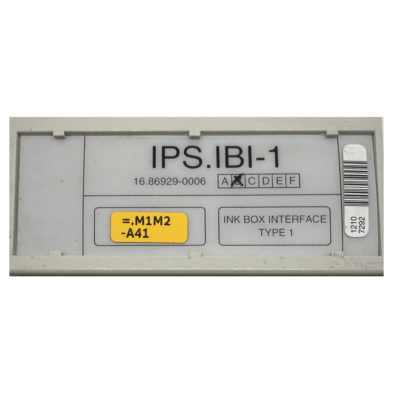 DJ279 Ink Box Interface Type 1 Man Roland IPS.IBI-1 16.86929-0006 Gehäuse Defekt_5
