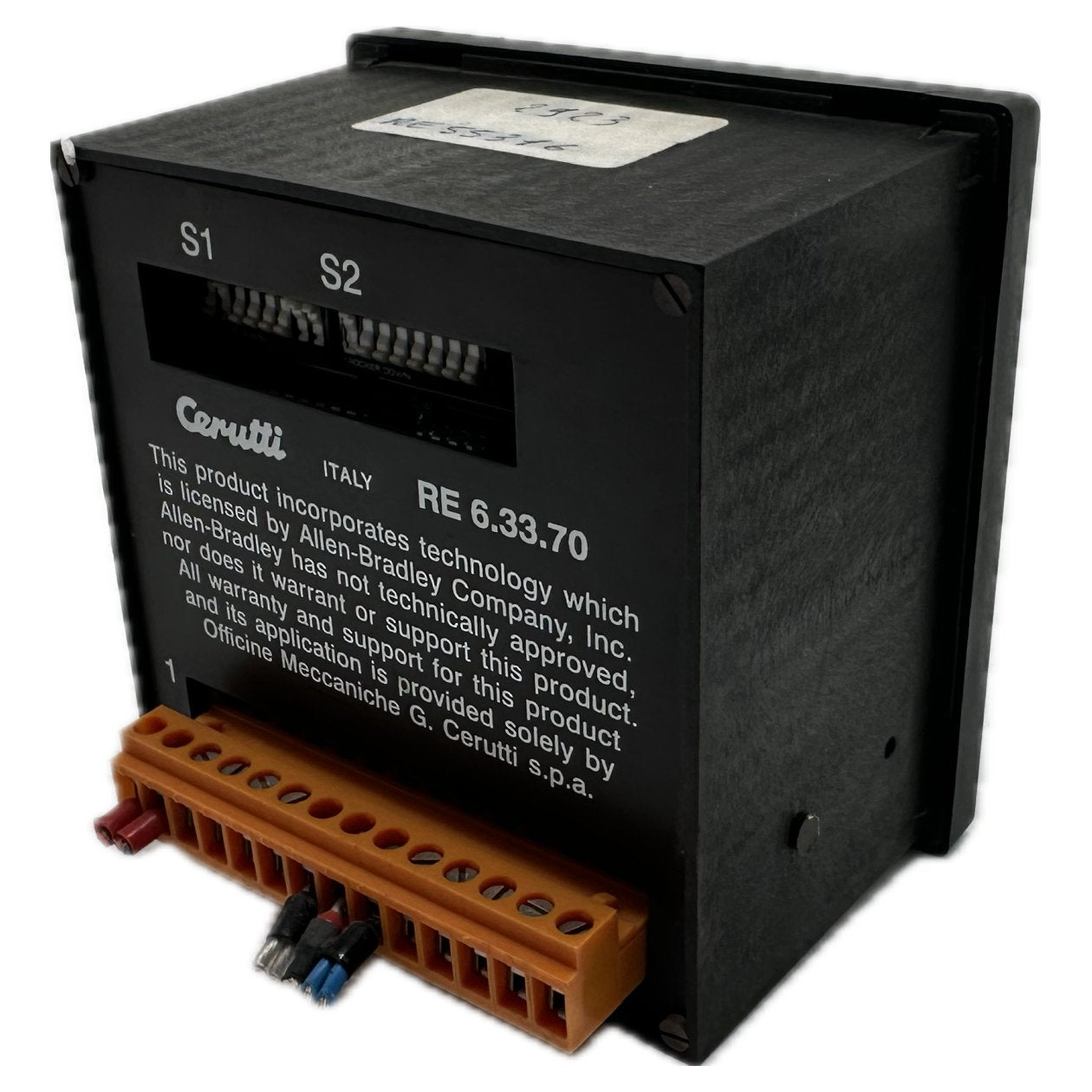 DJ530 Display Panel Cerutti RE 6.33.70_2