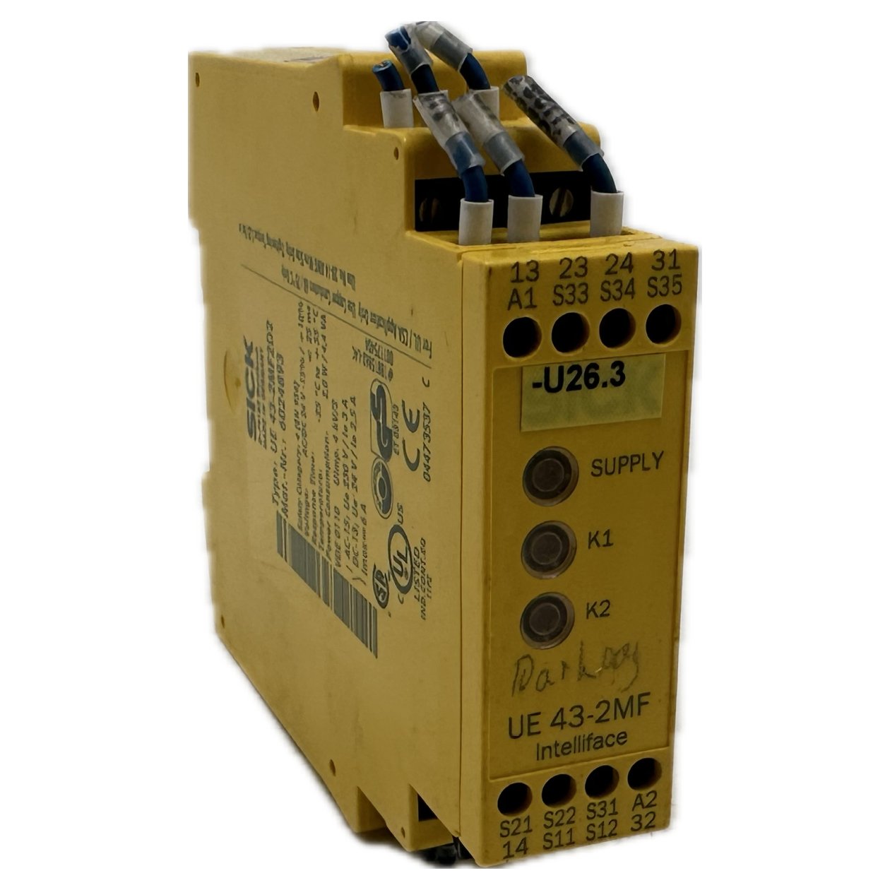 DJ668 Posten 2 Stück Sicherheitsrelais Sick UE43-2MF2D2_2