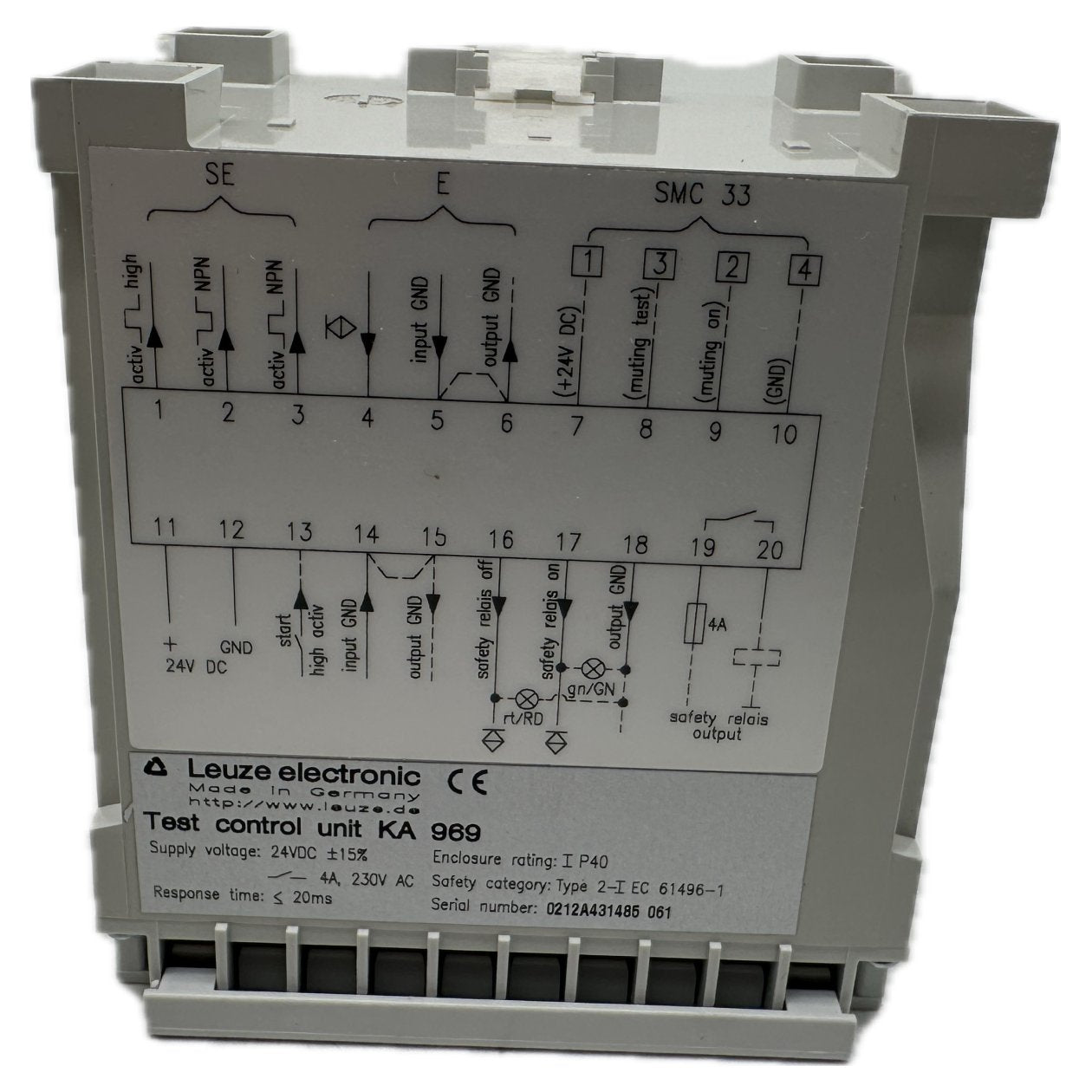 Steurungseinehit Leuze KA 969 24VDC_3