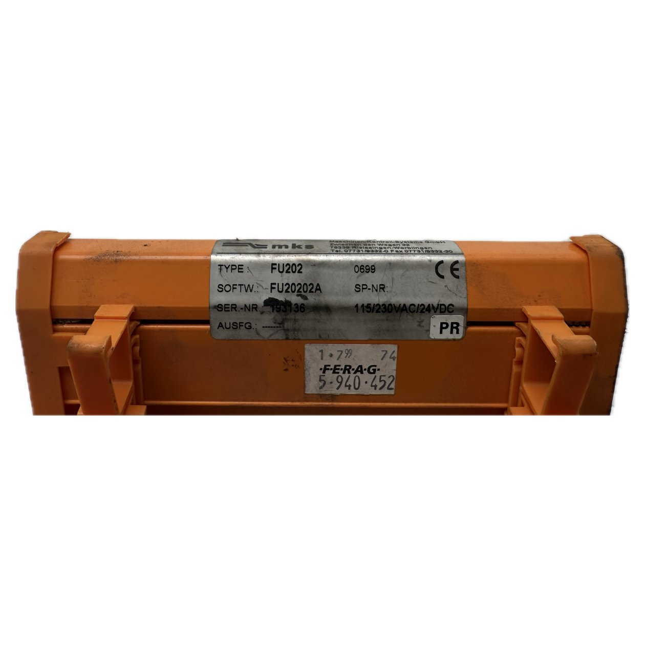 FJ191 Posten 2 Stück Stromwandler Mks FU202 Ferag 5.940.452_3