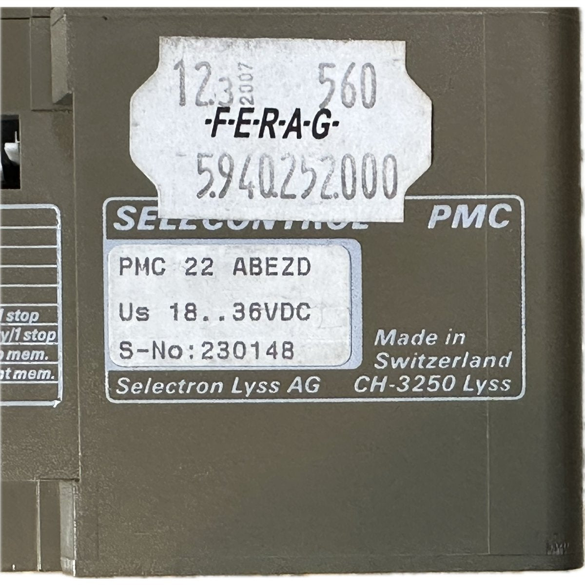 Selectron PMC 22 ABEZD-4