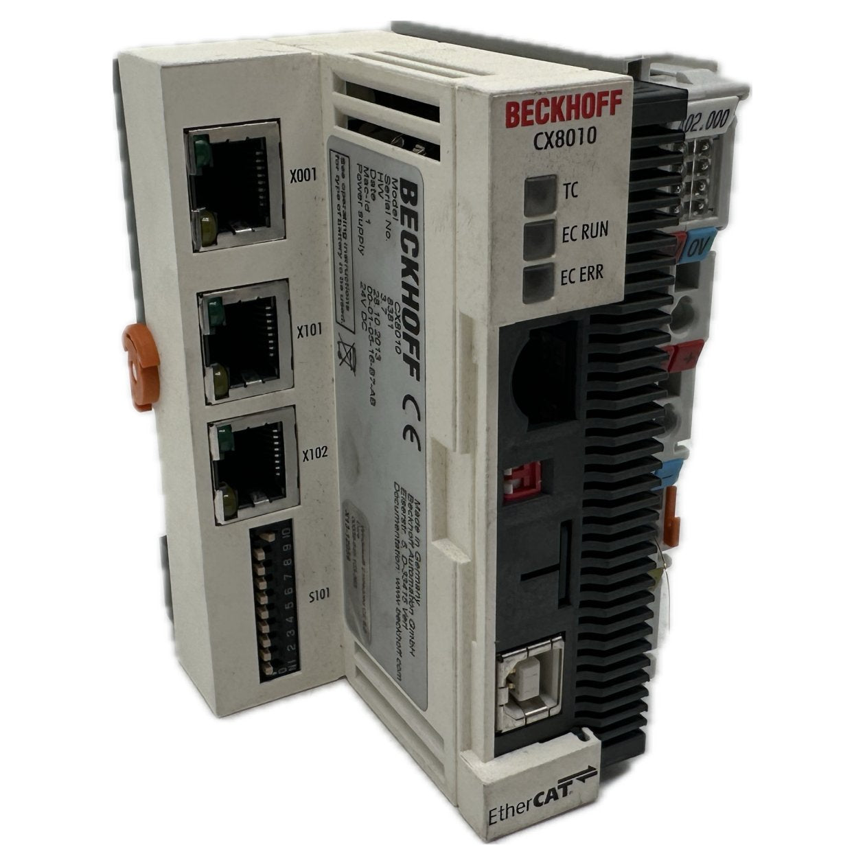 FJ207 EtherCat Embedded-PC Beckhoff CX8010 Klappe fehlt