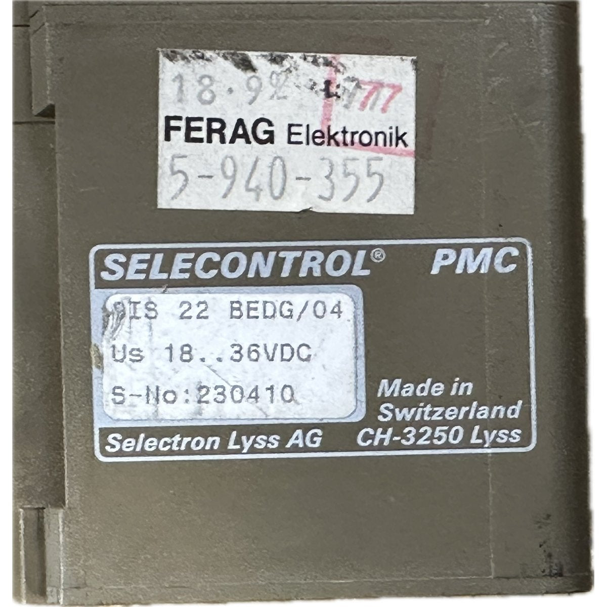 Selectron OIS 22 BEDG/04-4