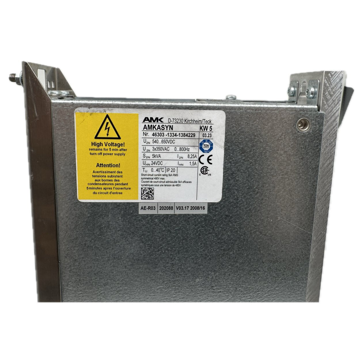 FJ226 Servoregler AMK KW5 IN 540-650V DC Out 3x350VAC 5kVA 0-800Hz_3