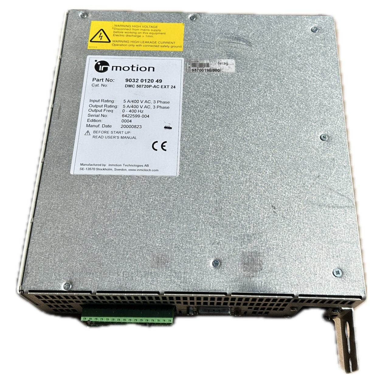 Digital Motion Controller Danaher DMC 50720P-AC EXT 24 9032 0120 49_3