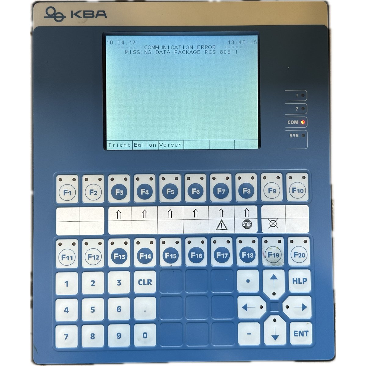 .FJ43 Bedienpanel KBA PCS950. R950