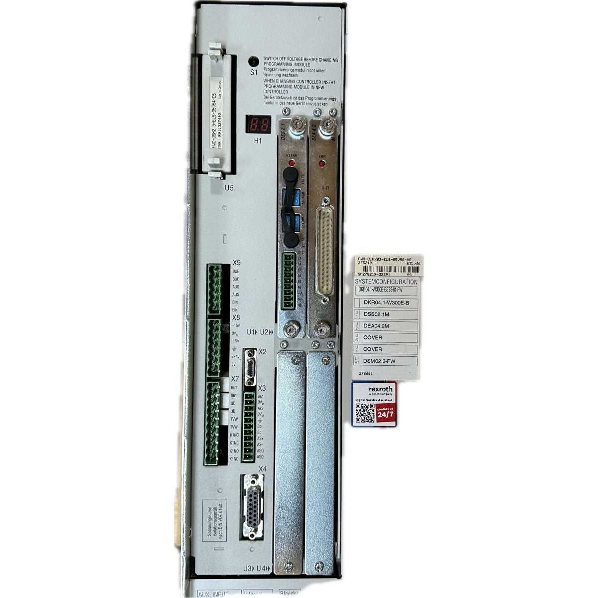 Indramat DKR04.1-W300E-BE23-01-FW-3