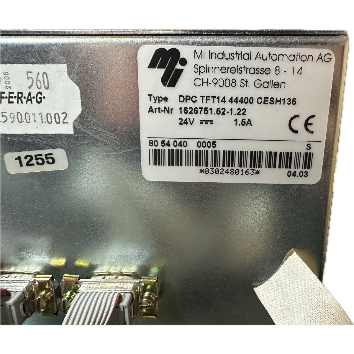 .FJ72 Terminal Ferag 588.002.003 MI Indusrrial DPC TFT14 44400 CESH136_4