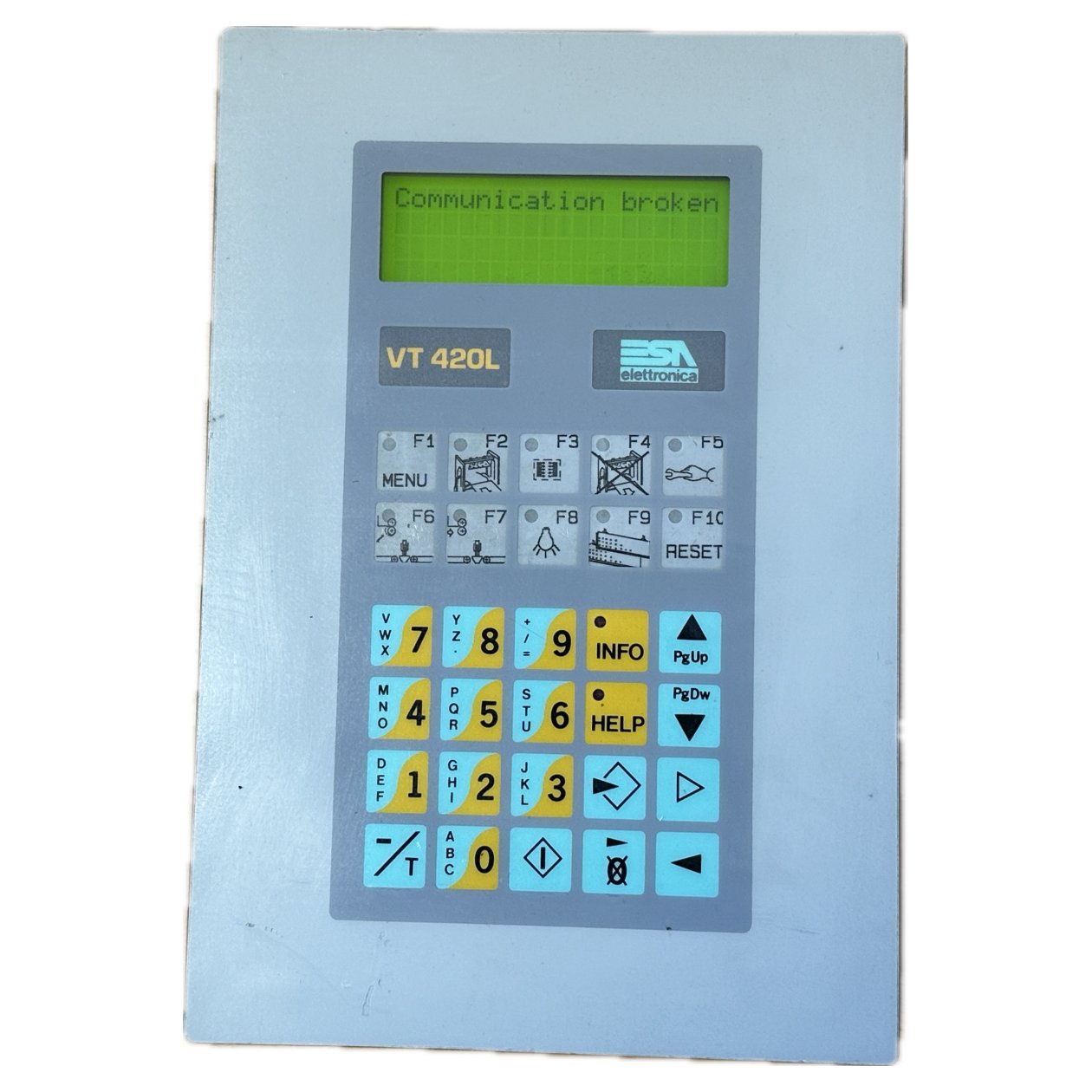 GJ182 Bedienpanel ESA Elettronica VT420L1SF000