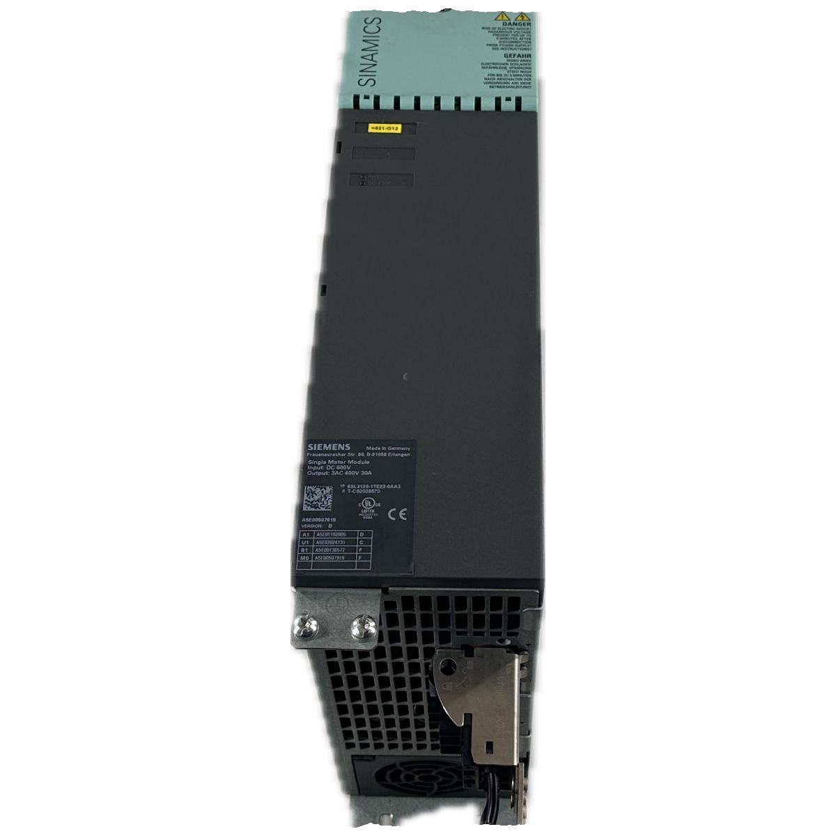 .GJ276 Single Motor Module Siemens 6SL3120-1TE23-0AA3 Version D_3