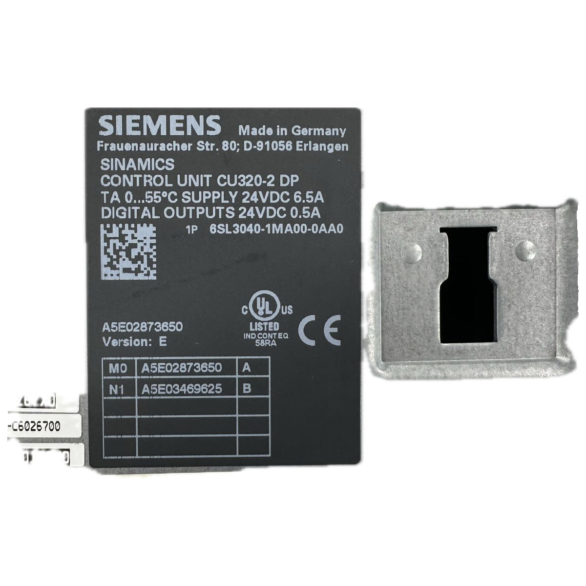 GJ279 Control Unit CU320-2 Siemens 6SL3040-1MA00-0AA0 Version E_4