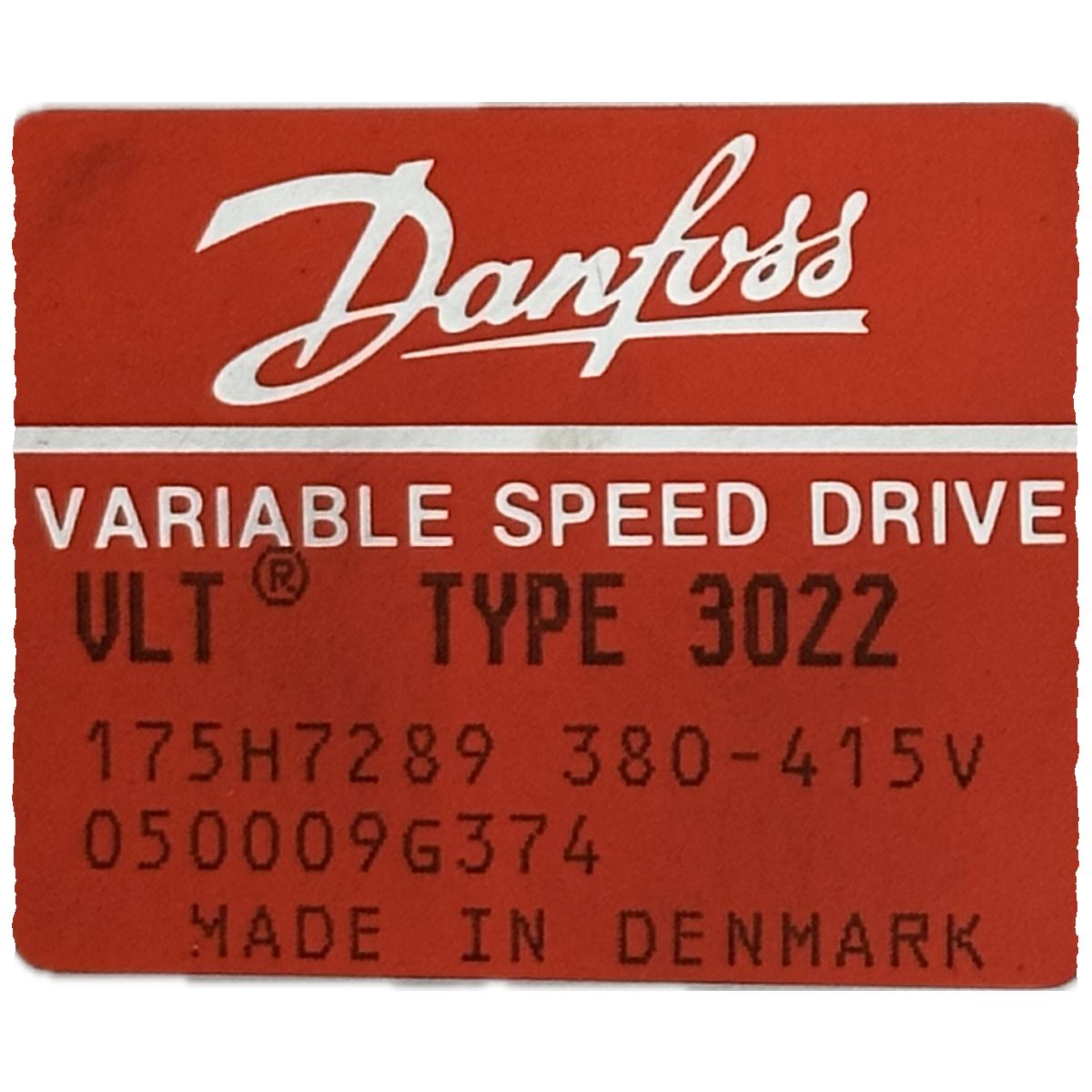GJ280 Frequnezumrichter Danfoss VLT Type 3022 175H7289_4