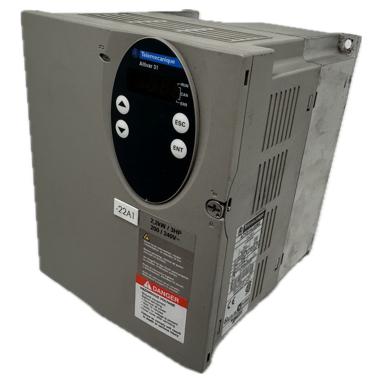 GJ311 Frequenzumrichter Telemecanique ATV31HU22M2 2,2kW / 3HP