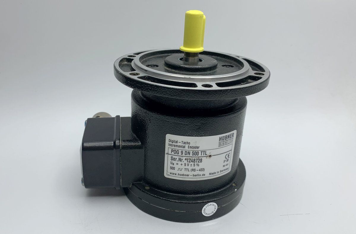 LK1005 Encoder Drehgeber Hübner POG 9 DN 500 TTL 11mm