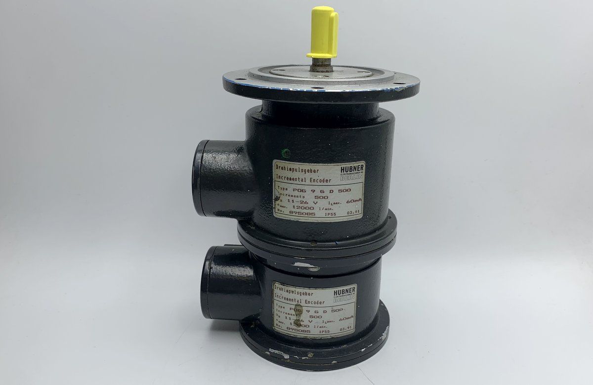 LK1007 Encoder Drehgeber Hübner POG 9 G D 500 IP55 11mm