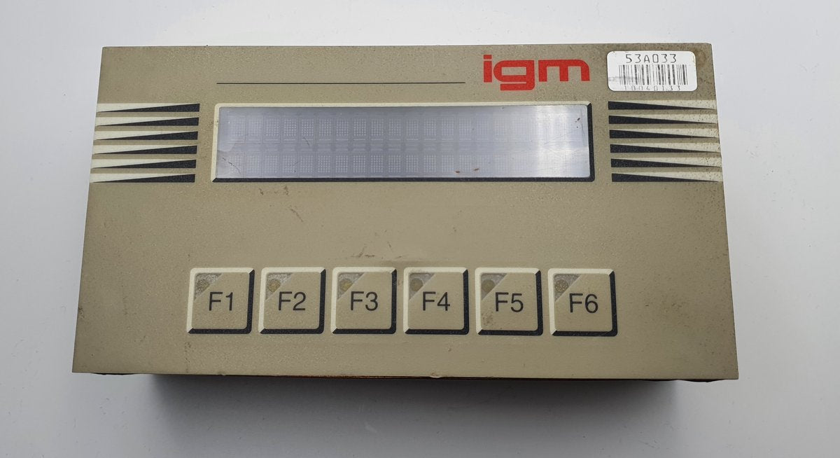 LK103 Bedienpanel IGM 53A033