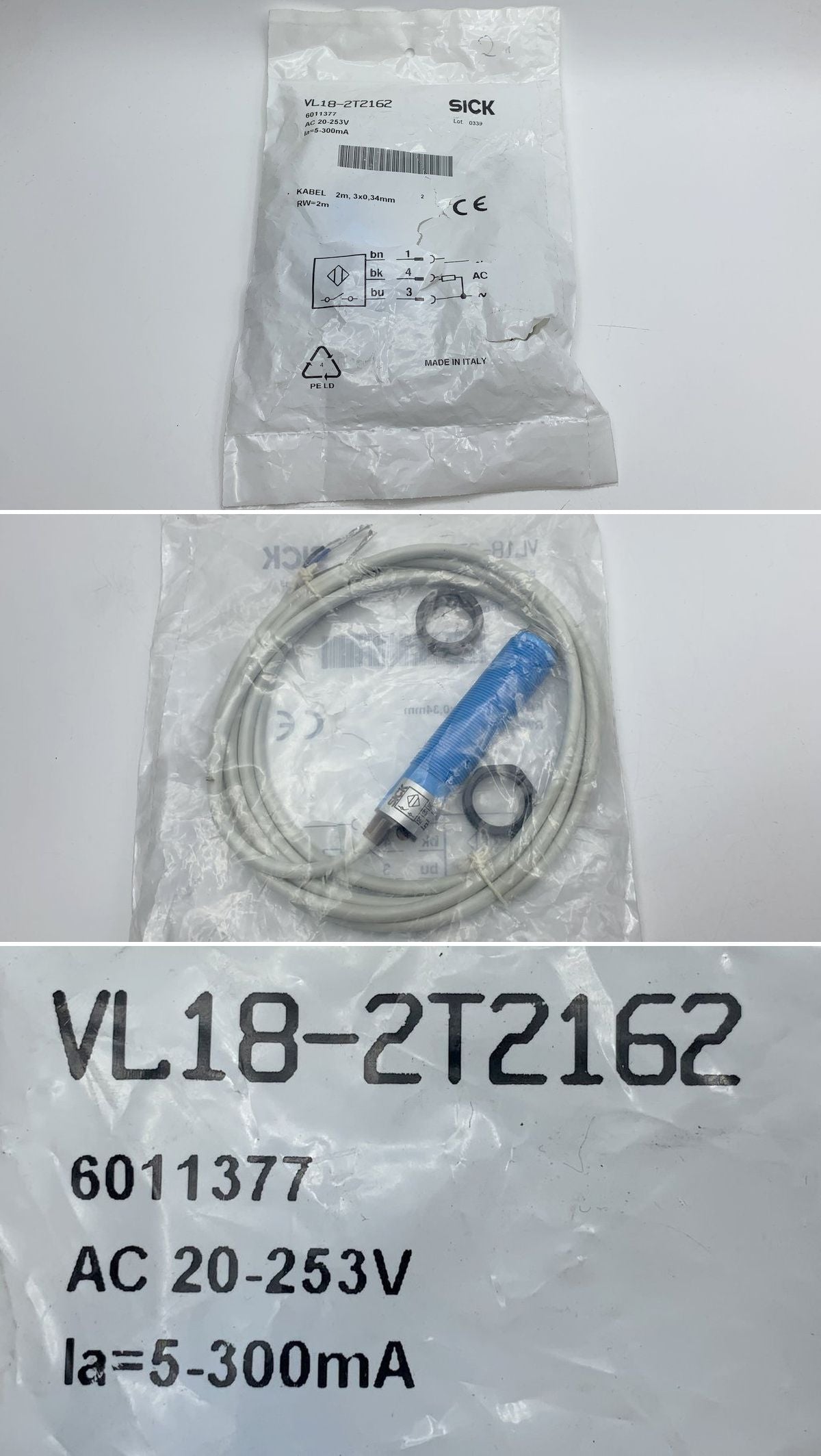 LK1044 Lichtschranke Sick VL18-2T2162