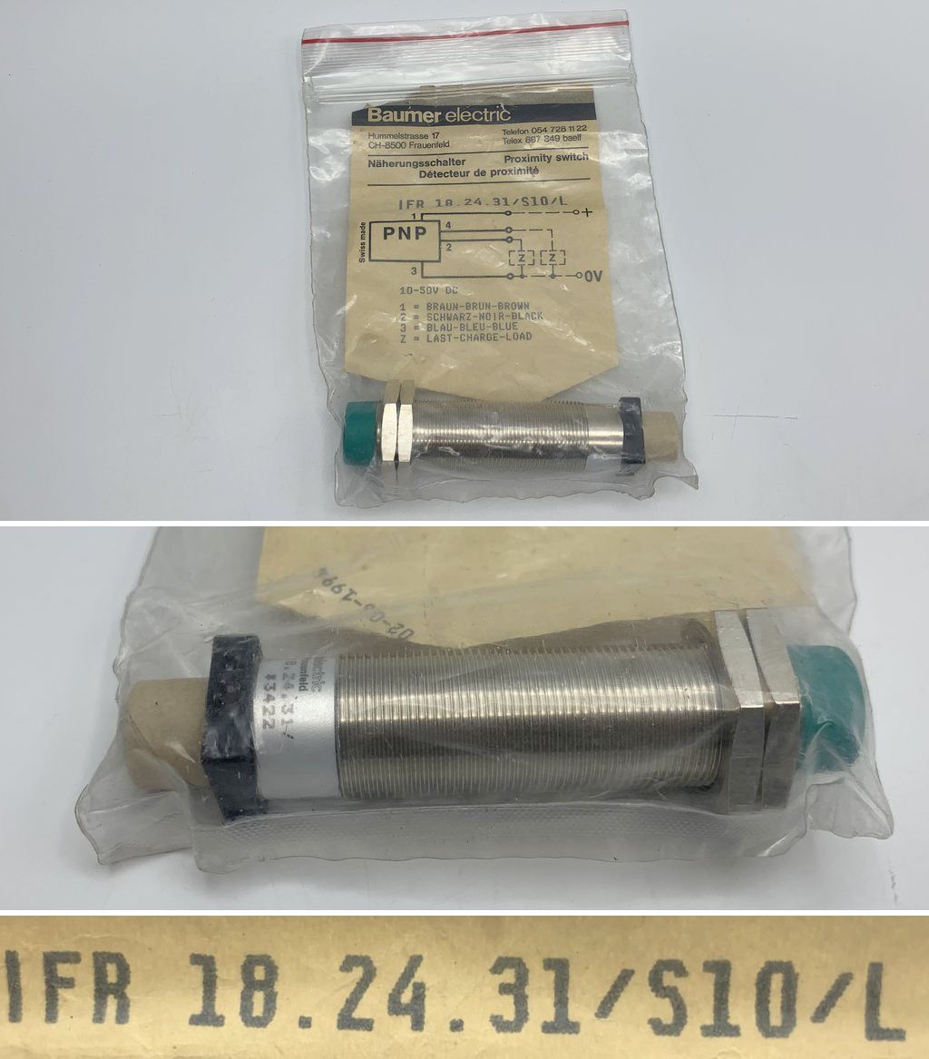 .LK1076 Induktiver Näherungsschalter Baumer electric IFR 18.24.31/S10/L