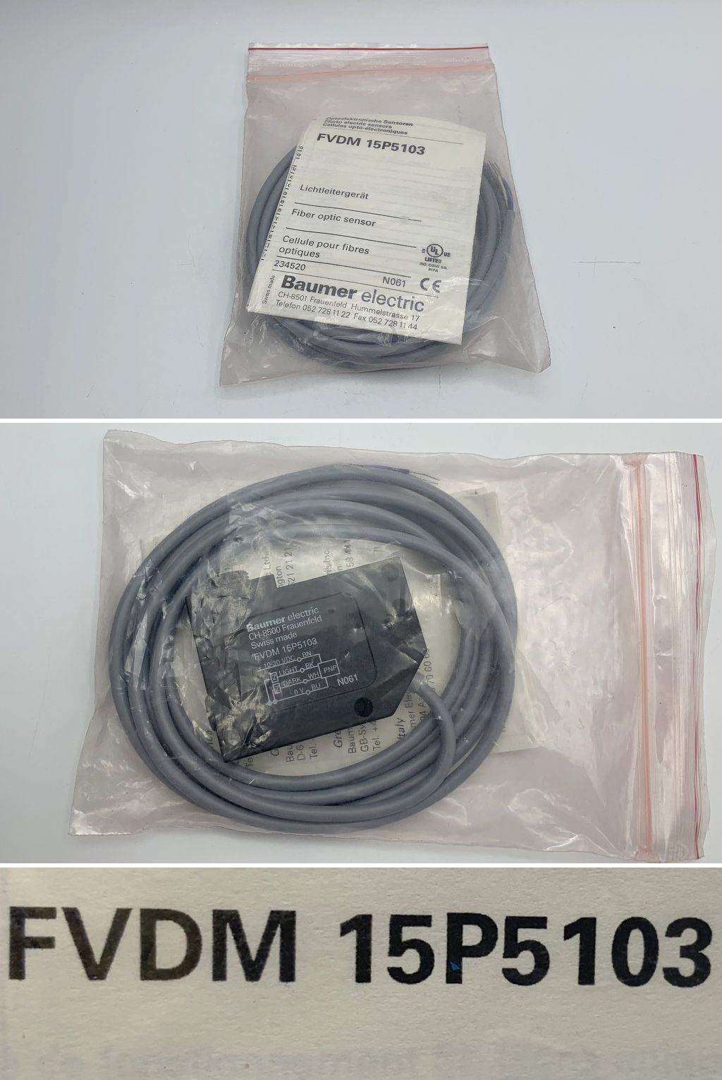 LK1093 Lichtleiter Baumer FVDM 15P5103