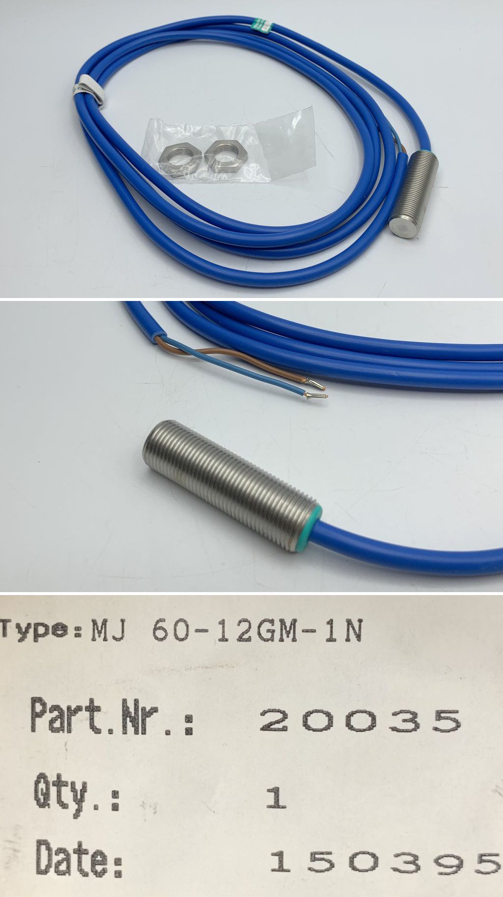 LK1110 Induktiver Sensor Pepperl Fuchs MJ60-12GM-1N 20035