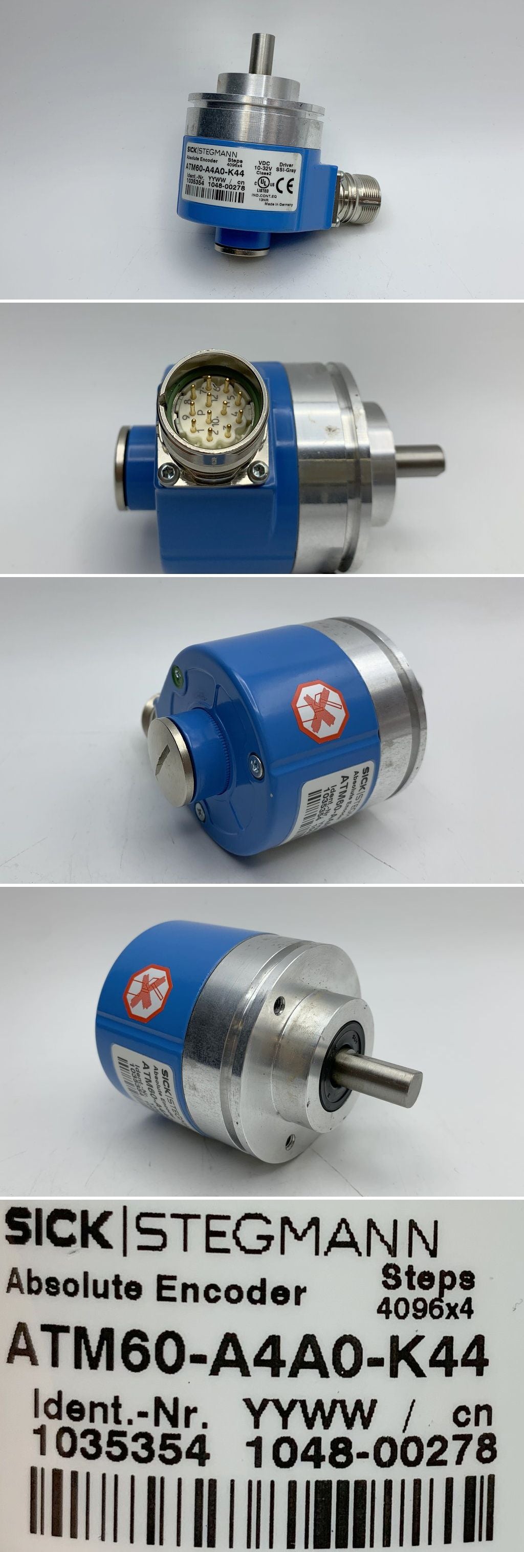 LK1221 Encoder Drehgeber Sick ATM60-A4A0-K44 10mm