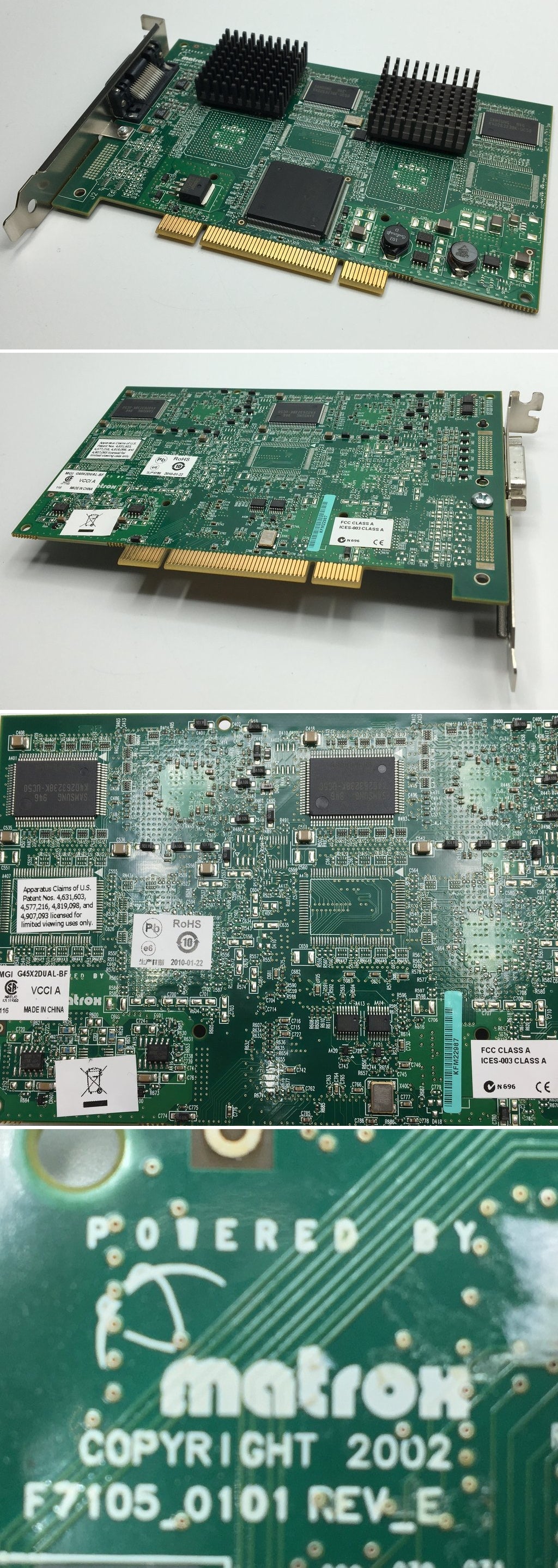 LK133 Grafikkarte Matrox F7105-0101 Rev E_2