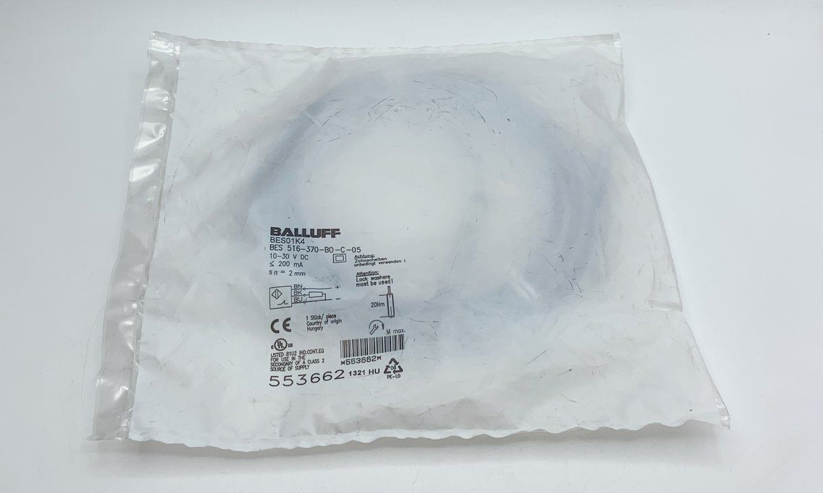 LK1443 Induktiver Sensor Balluff BES 516-370-BO-C-05 BES01K4