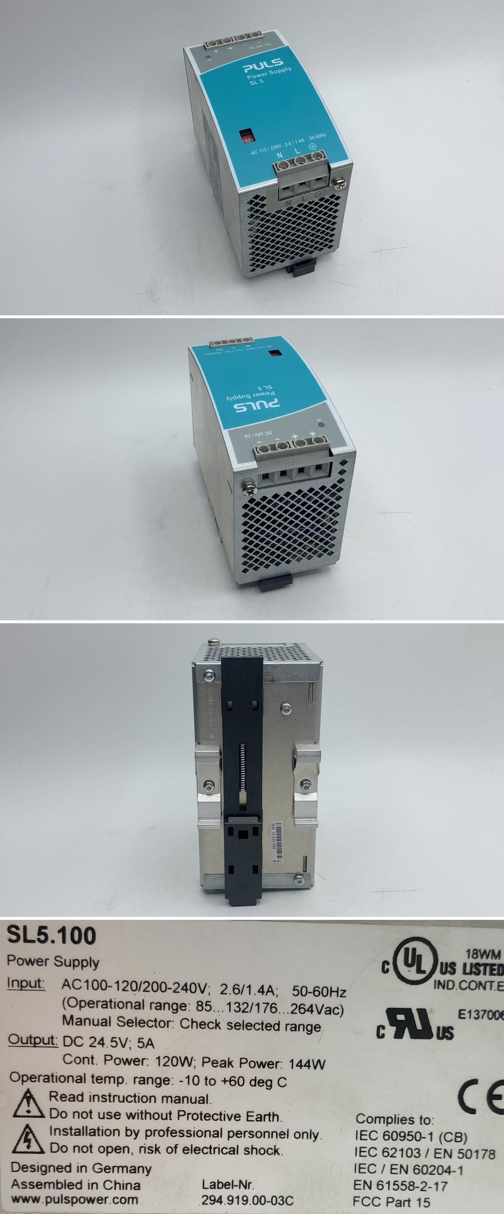 LK1467 Netzteil Plus SL5.100