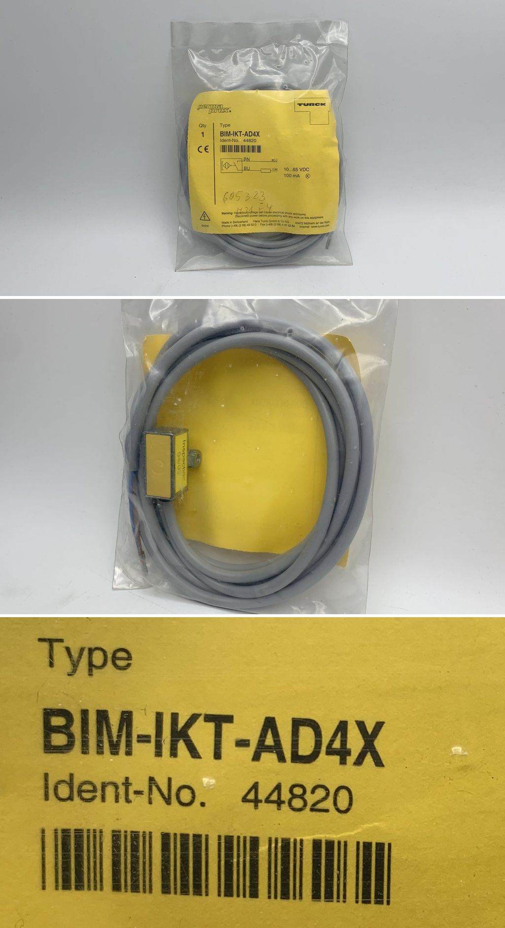 LK1495 Induktiver Sensor Turck BIM-IKT-AD4X