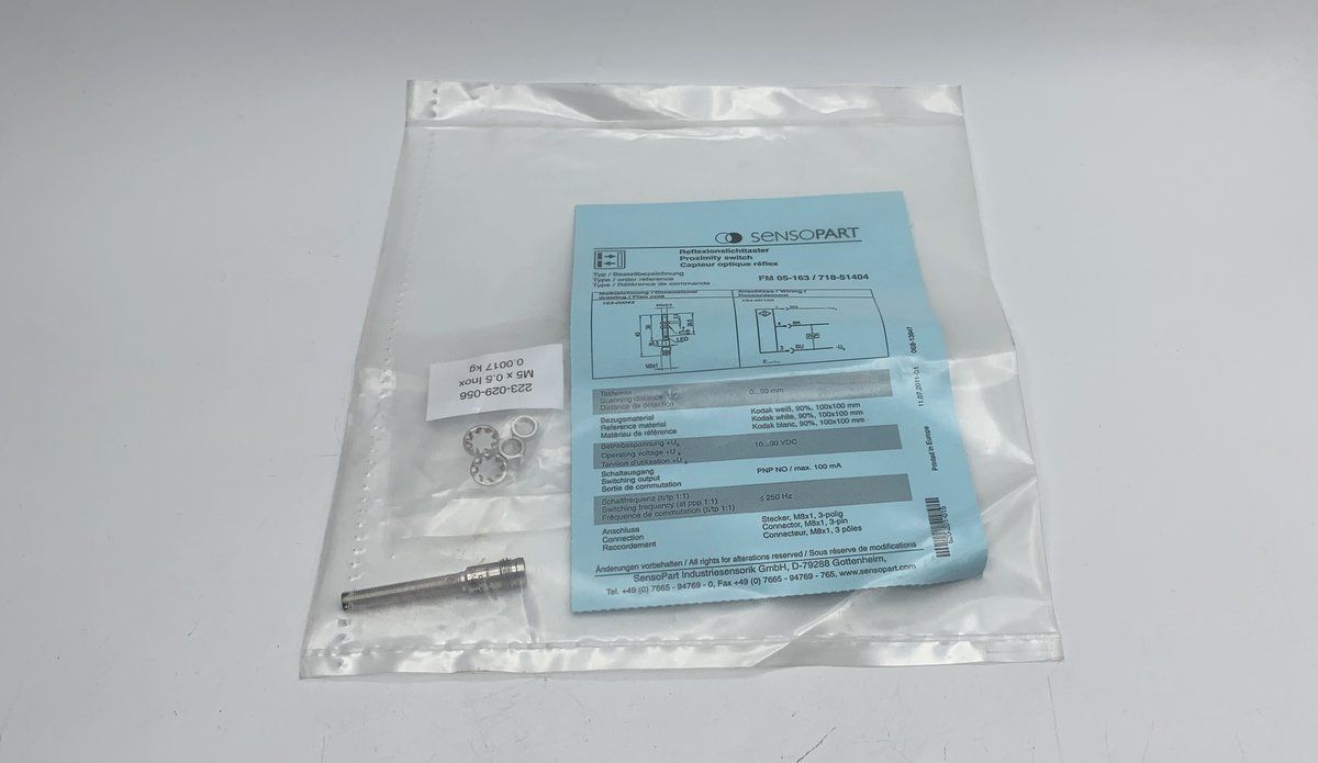 LK1542 Reflexionslichttaster IPF electronic FM05-163/718-51404