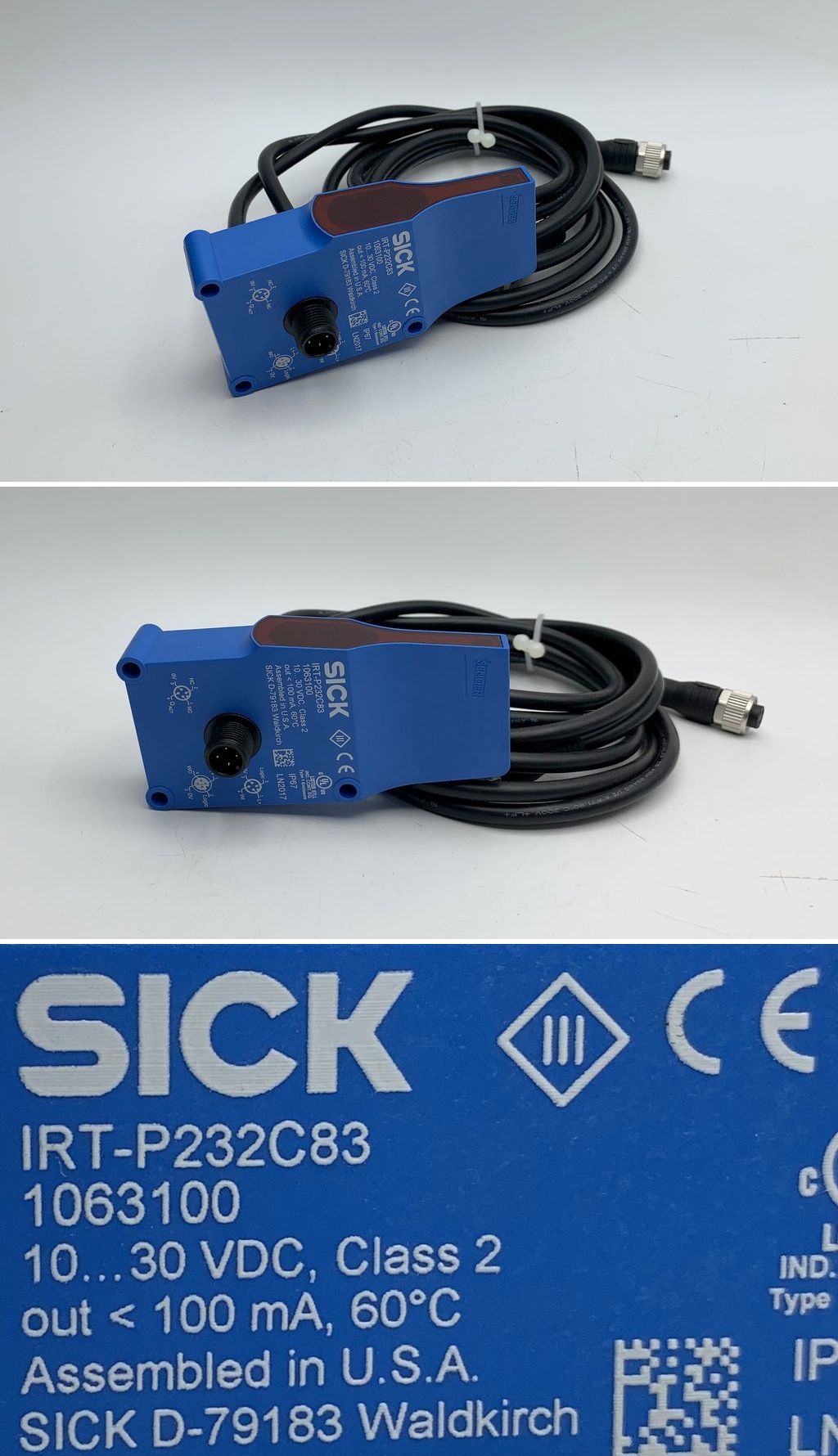 LK1569 Lichtschranke Sick 1063100 IRT-P232C83