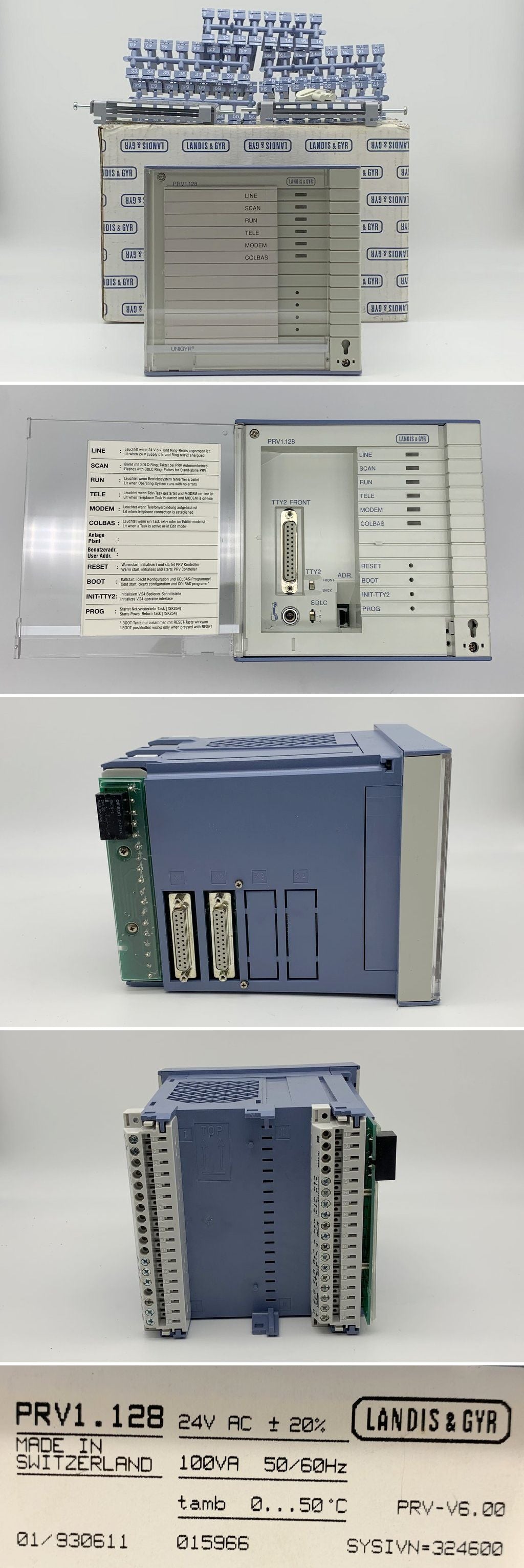 LK1593 Heizungsregler Landis Gyr PRV1.128