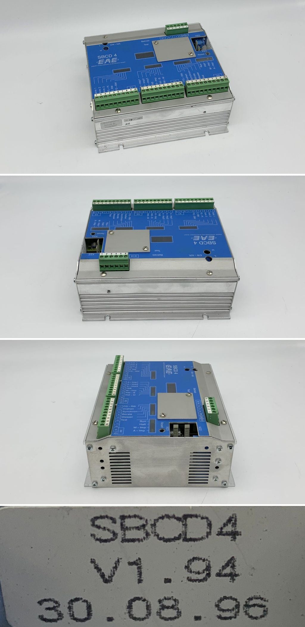 LK1657 Ewert Ahrensburg Electronic EAE SBCD 4 Version 1.94