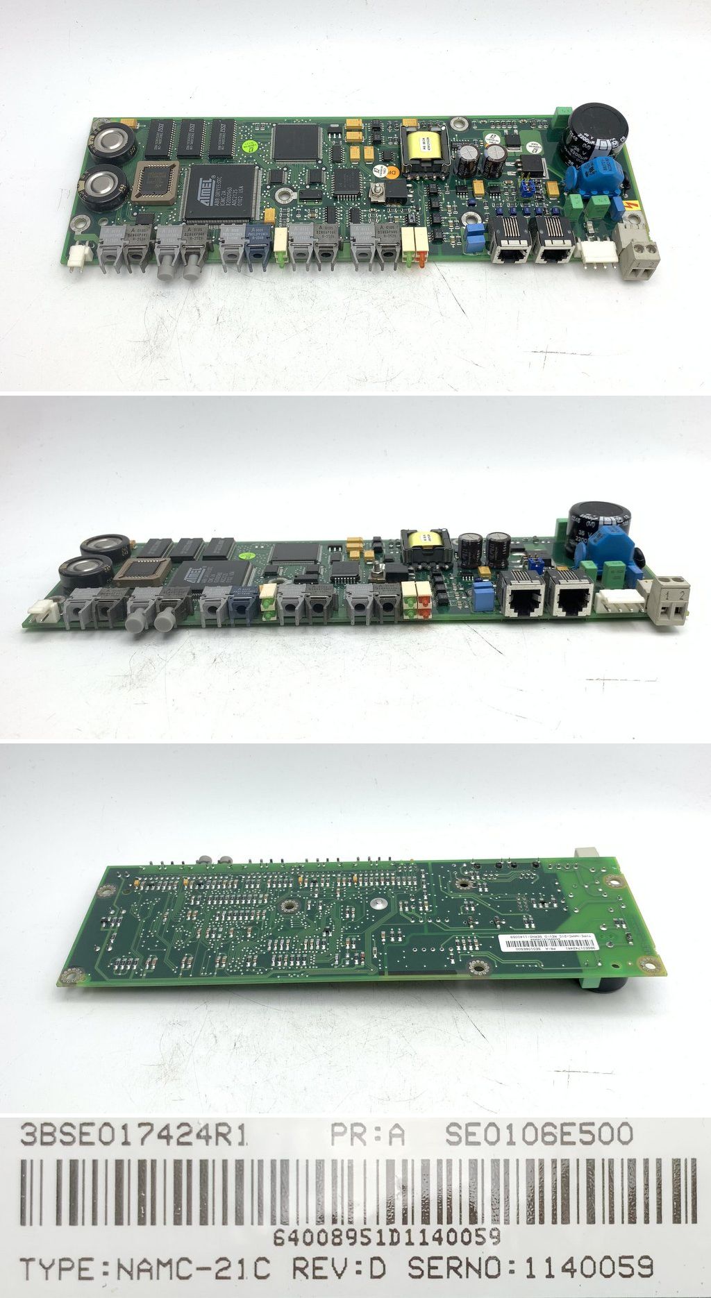 LK1756 Control Board ABB NAMC-21C REV D 3BSE017424R1 PR A 64008951