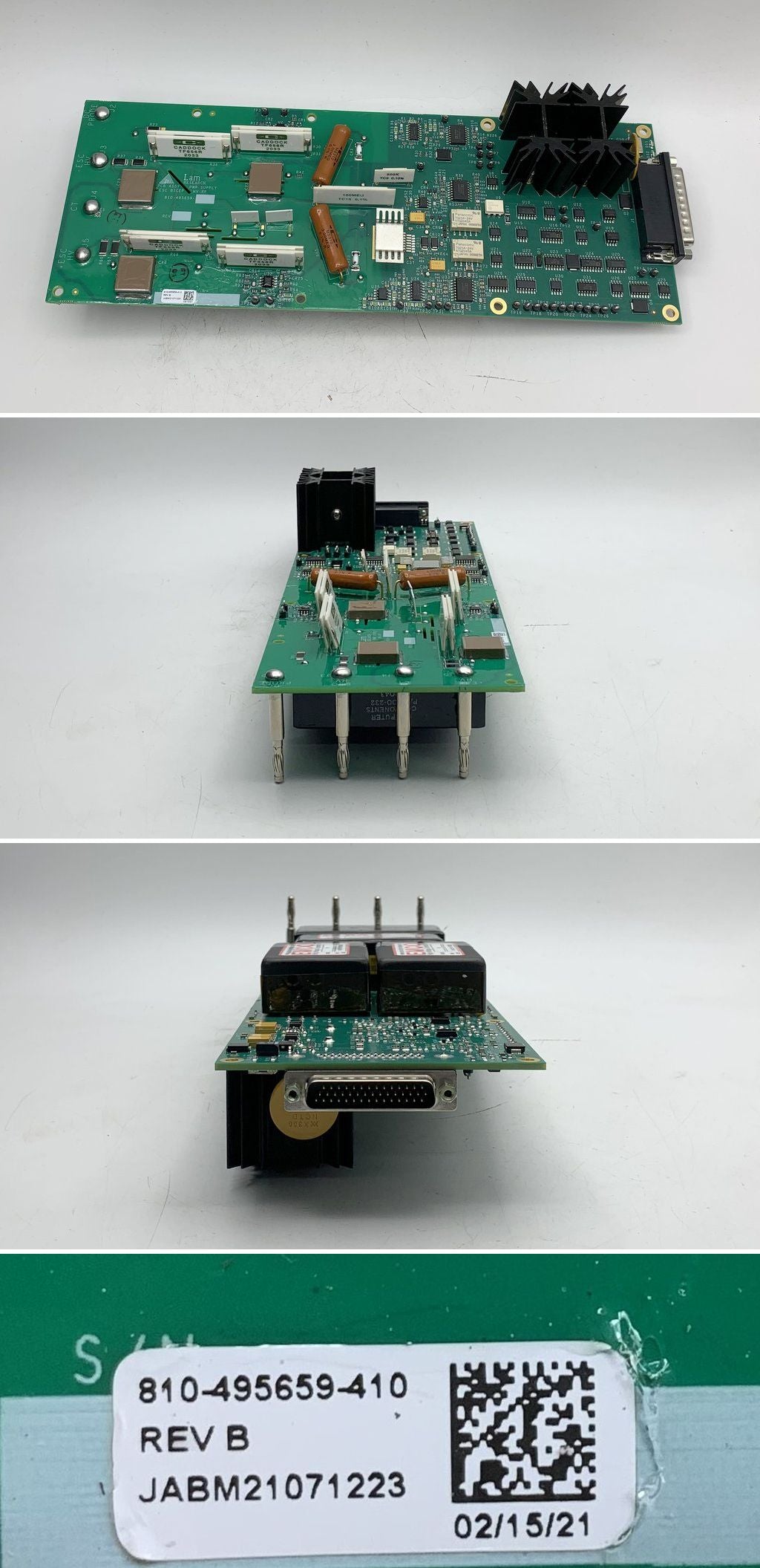 LK1763 Power Supply board LAM 810-495659-410 Rev B
