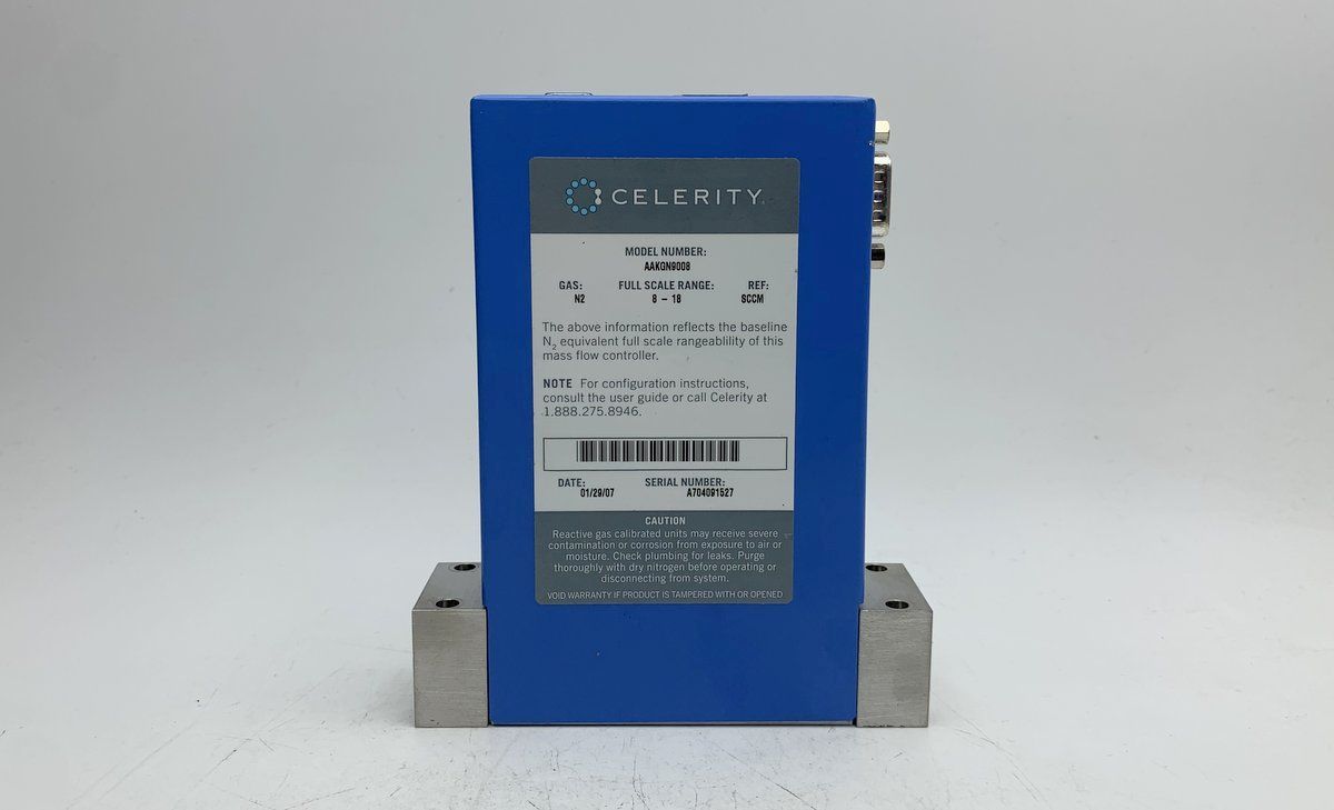 LK1797 Massenflussregler Mass Flow Controller Celerity AAKGN9008 IN3XP 10sccm