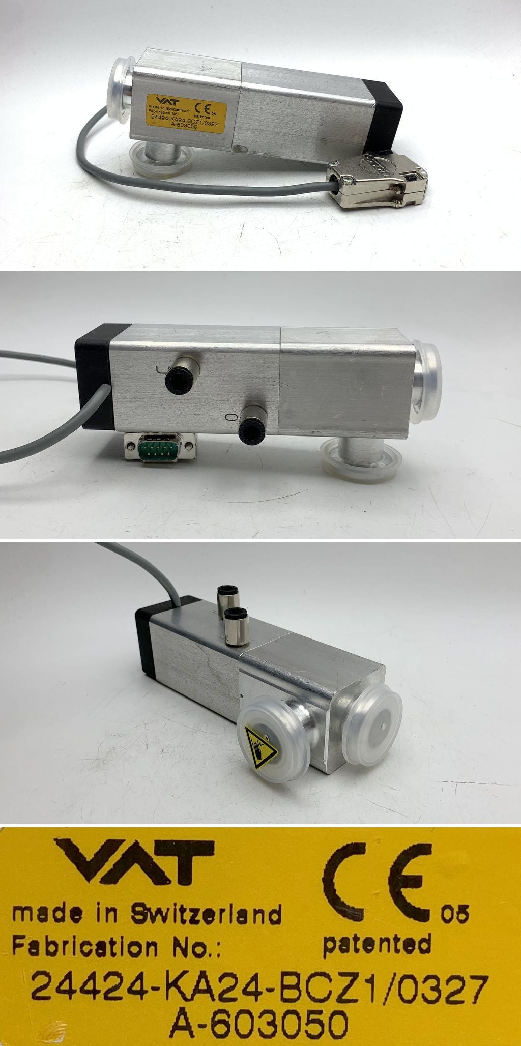 LK1826 Vakuumventiel VAT 24424-KA24-BCZ1 A-603050